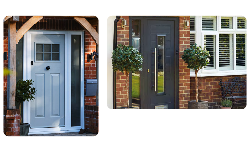 Endurance composite doors